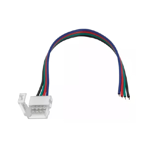 CONECTOR CON CABLE P/TIRA 5050  ELL-E2P-RGB